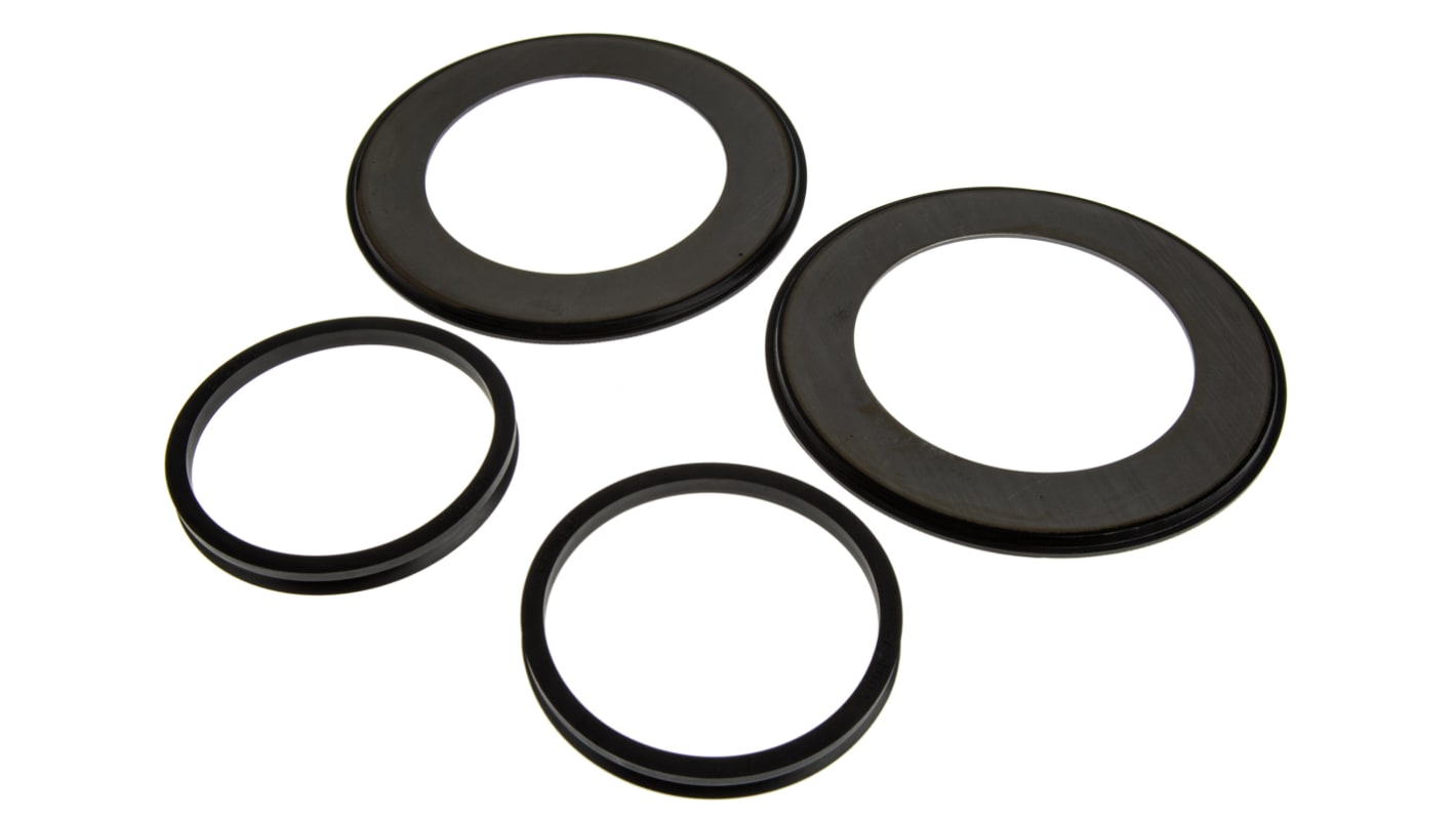 SKF Nitrile Rubber Seal, 100mm ID, 157.5mm OD, 14.8mm