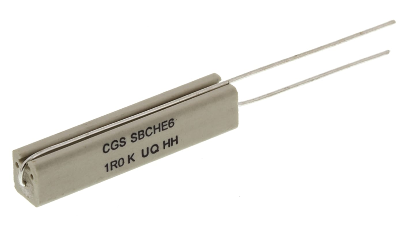 TE Connectivity 1Ω Wire Wound Resistor 7W ±10% SBCHE61R0K