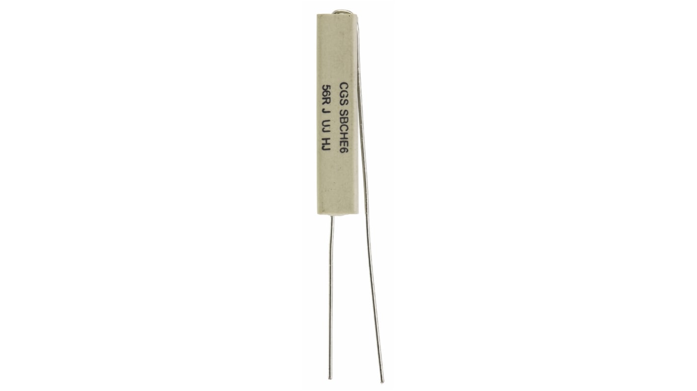 TE Connectivity 56Ω Wire Wound Resistor 7W ±5% SBCHE656RJ