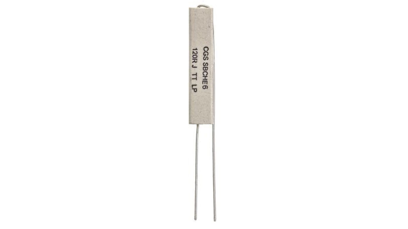 TE Connectivity 120Ω Wire Wound Resistor 7W ±5% SBCHE6120RJ