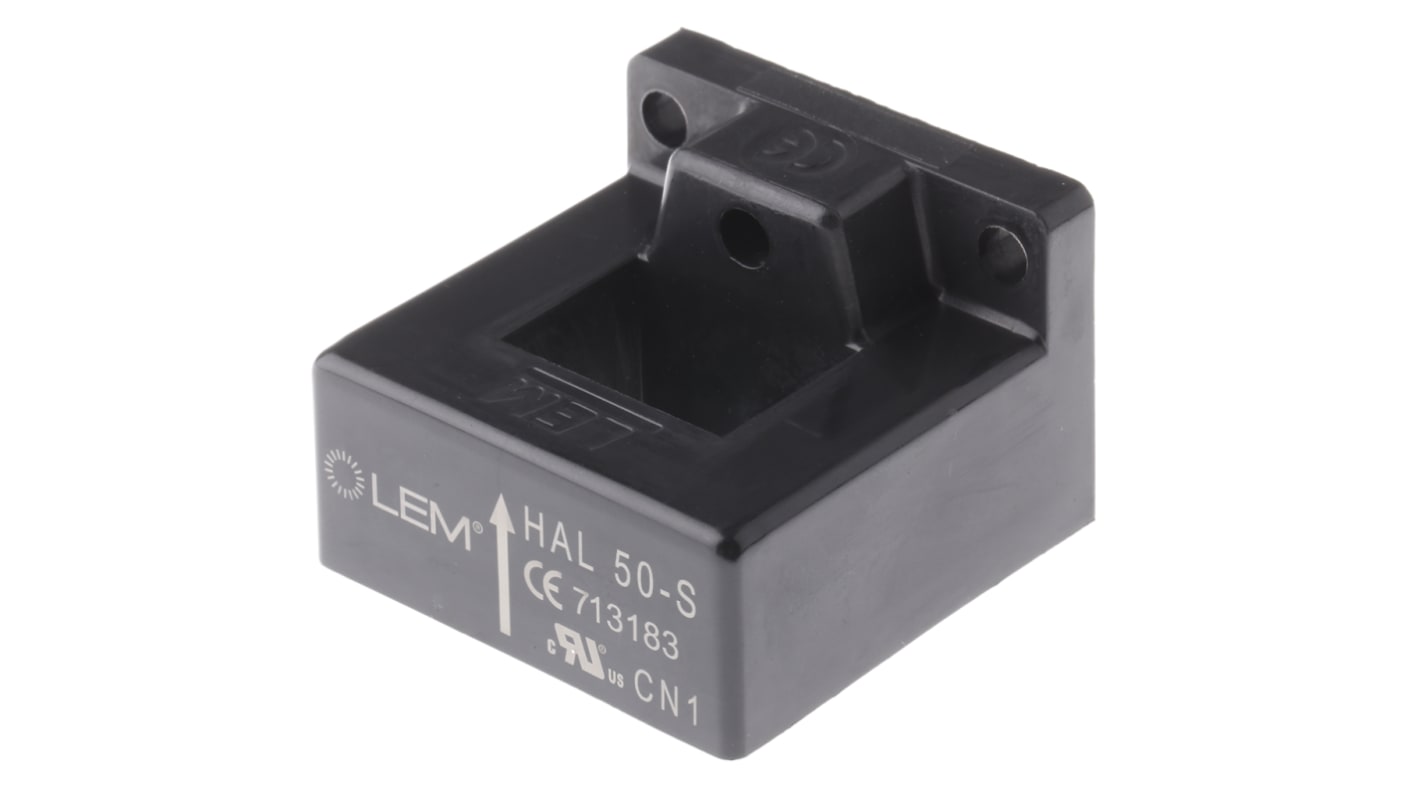 LEM HAL Series Current Transformer, 50A Input, 150:1, 20 x 15mm Bore, 15 V