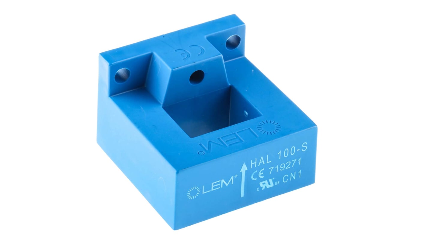 LEM HAL Series Current Transformer, 100A Input, 100:1, 20 x 15mm Bore, 15 V