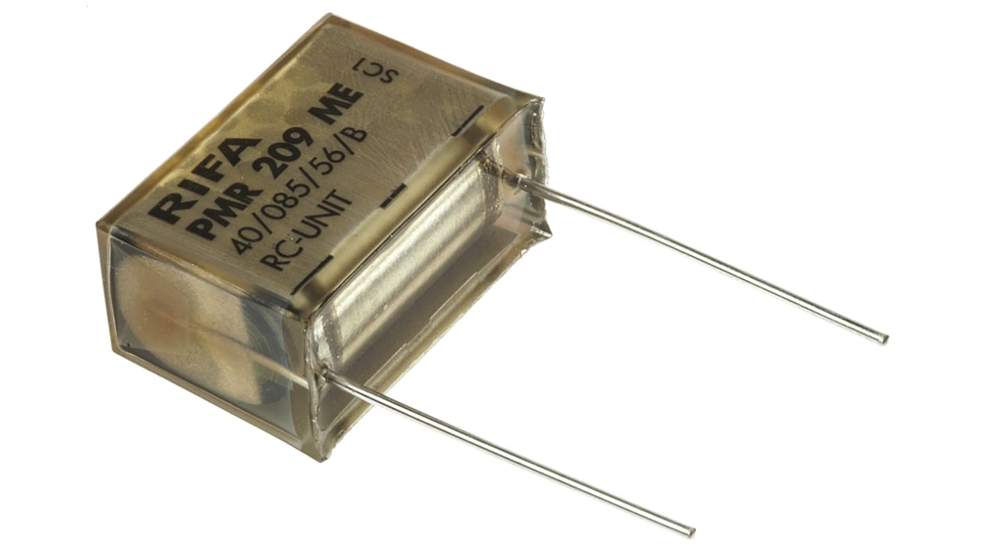 PMR209ME6470M100R30 KEMET RC Capacitor 470nF 100Ω Tolerance ±20 250 V ac, 630 V dc 1way