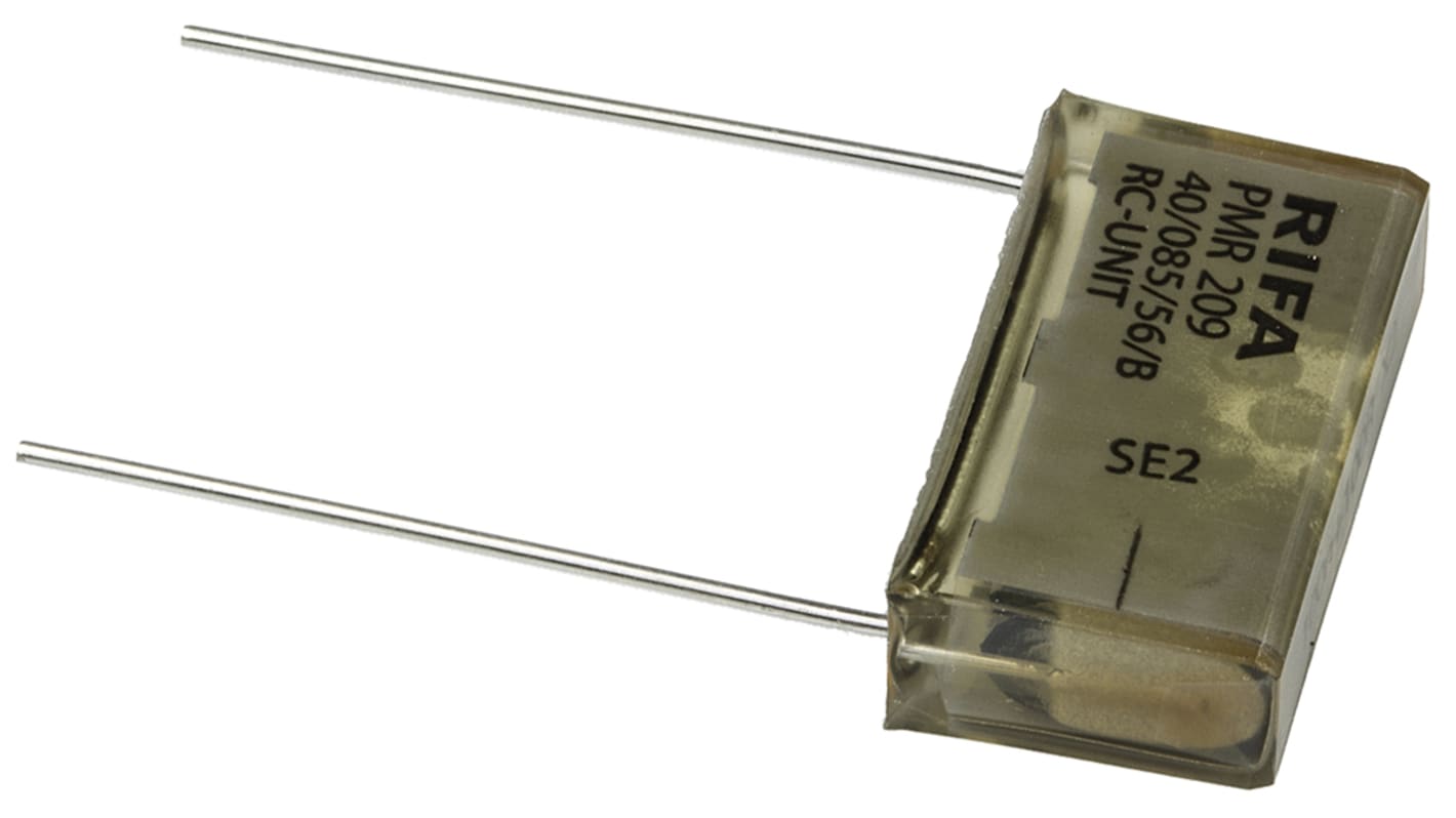 PMR209MC6100M100R30 KEMET RC Capacitor 100nF 100Ω Tolerance ±20 250 V ac, 630 V dc 1way