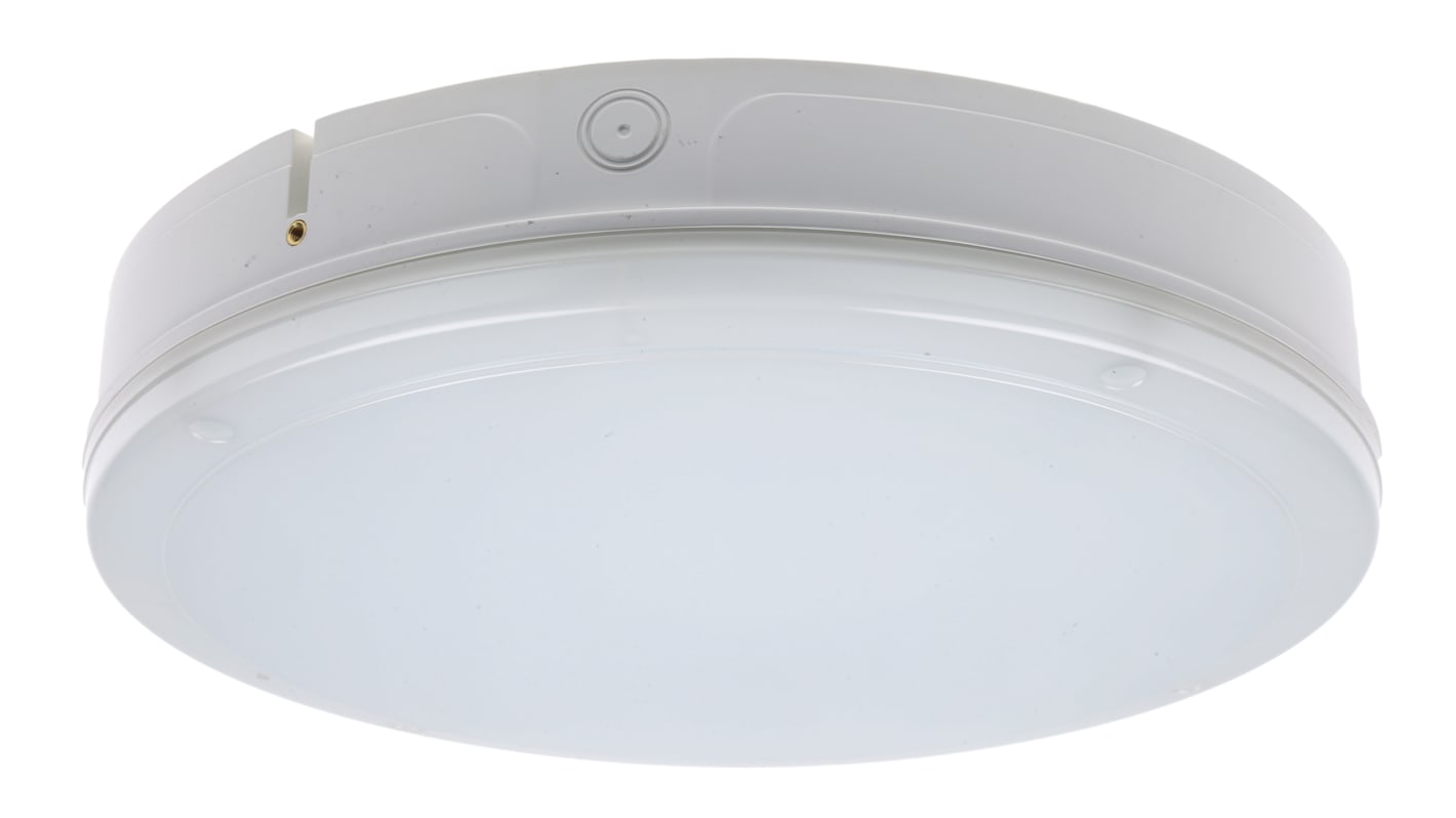 LEDVANCE Round LED Anti-Pullout Bulkhead Light, 16.5 W, 240 V ac, IP65