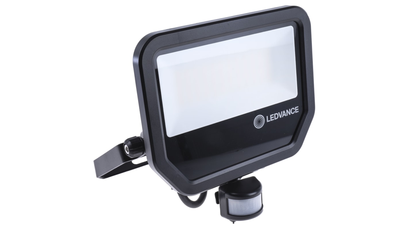 LEDVANCE FL PFM Floodlight, 50 W, 6000 lm, IP65, 100 → 277 Vac