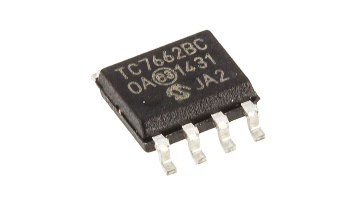 Convertitore c.c.-c.c. Microchip, Output max 10 V, Input max 15 V, Output min 20mA, 8 pin, SOIC