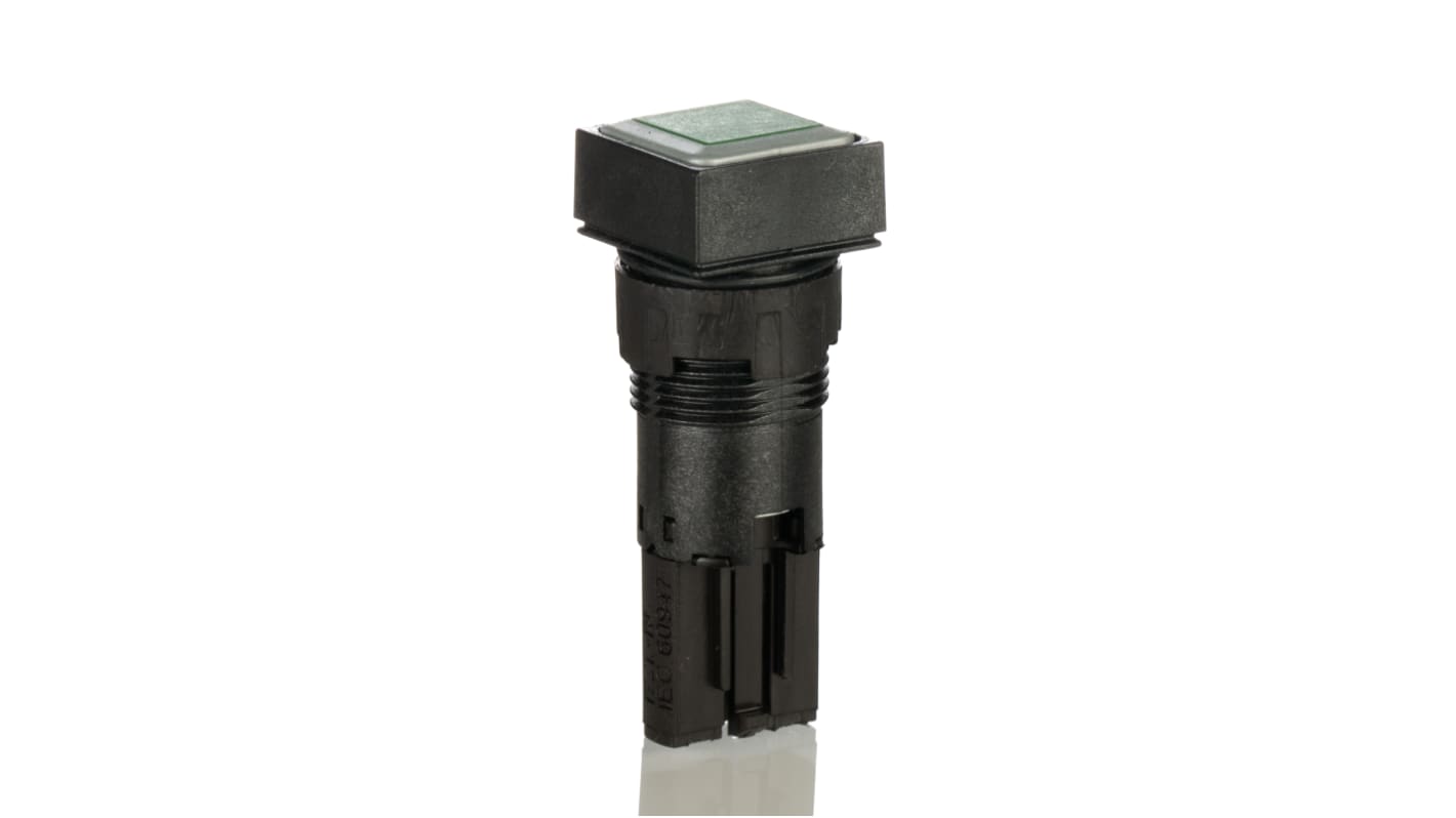 Eaton RMQ16 Series Green Momentary Push Button, 16mm Cutout, IP65