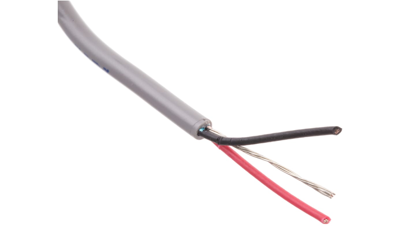 Belden 9451 Audiokabel Niederspannungs-Signalkabel 2-adrig 0,33 mm PP, Außen-ø 3.43mm, L. 152m