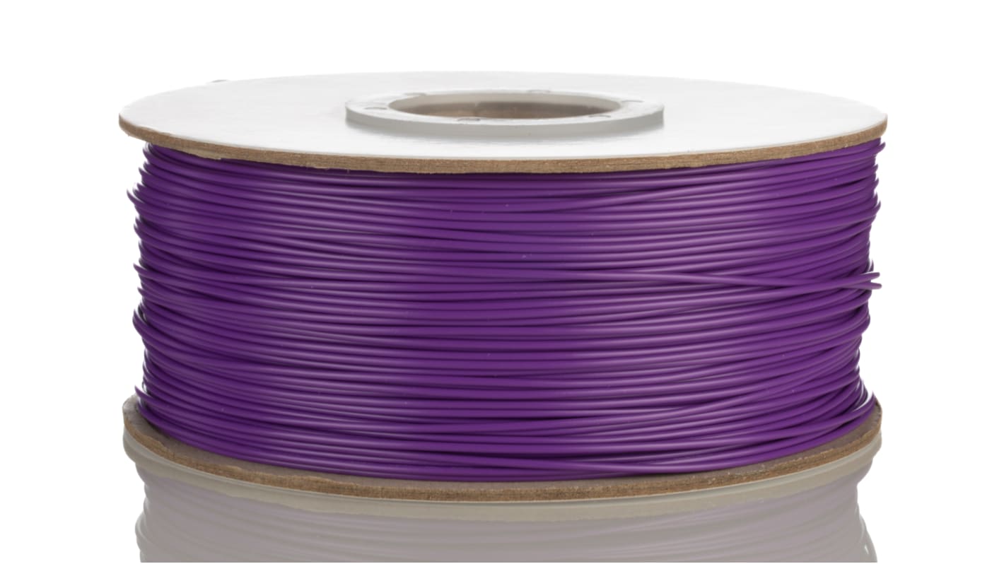 RS PRO Einzeladerleitung 0,51 mm², 20 AWG 305m Violett PVC isoliert 1C