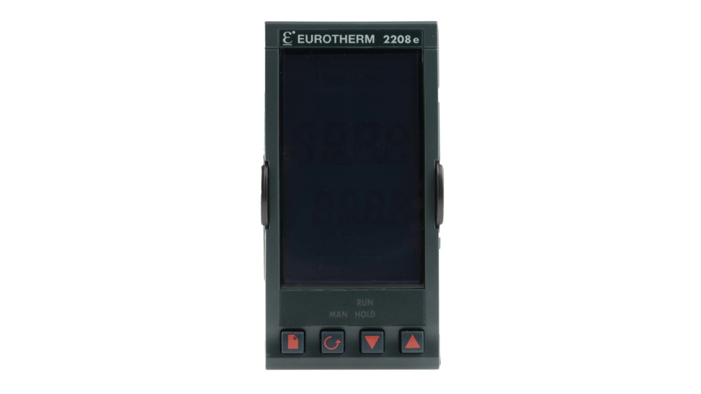 Eurotherm 2200 PID Temperature Controller, 96 x 48 (1/8 DIN)mm, 1 Output Relay, 85 → 264 V ac Supply Voltage