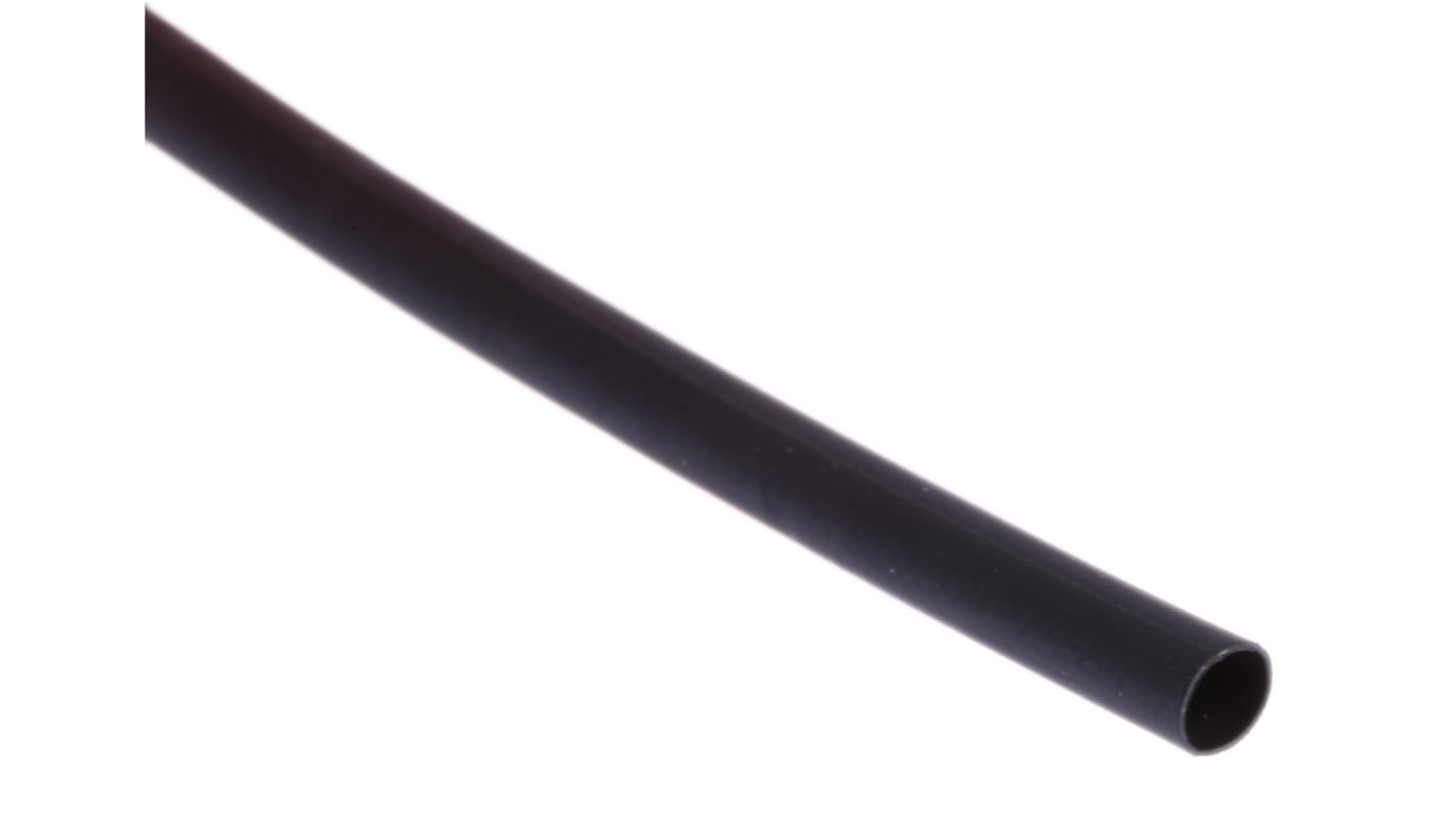 Thomas & Betts Heat Shrink Tubing Kit, Black 3.2mm Sleeve Dia. x 11.5m Length 2:1 Ratio, HSB Series