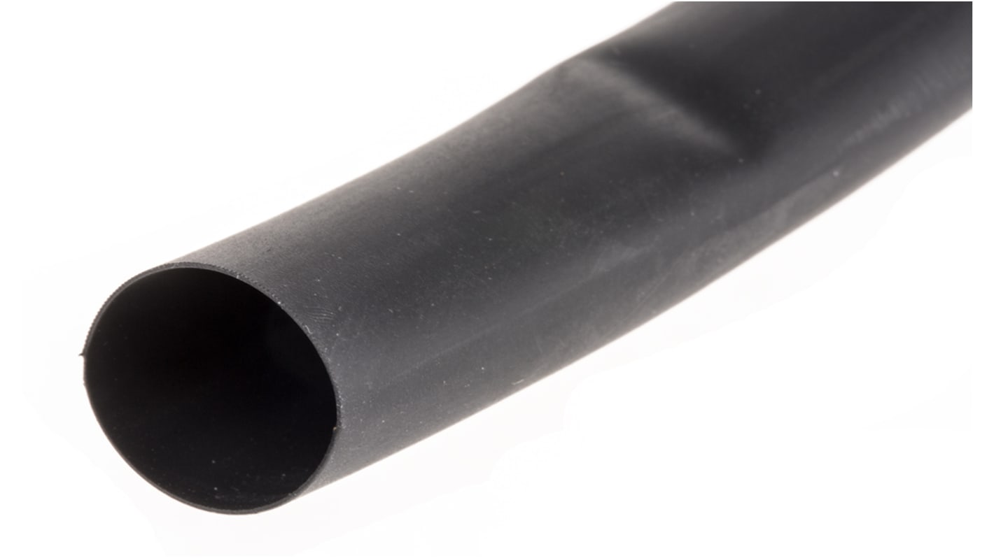 Kit de tubos termorretráctiles Thomas & Betts de Poliolefina Reticulada Negro, contracción 2:1, Ø 12.7mm, long. 6m