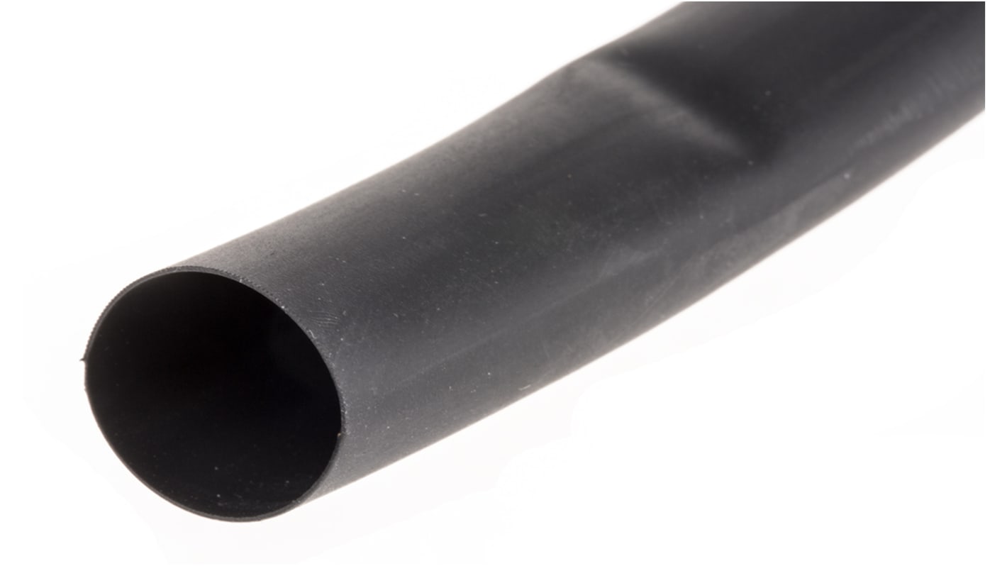 Thomas & Betts Heat Shrink Tubing Kit, Black 12.7mm Sleeve Dia. x 6m Length 2:1 Ratio, HSB Series