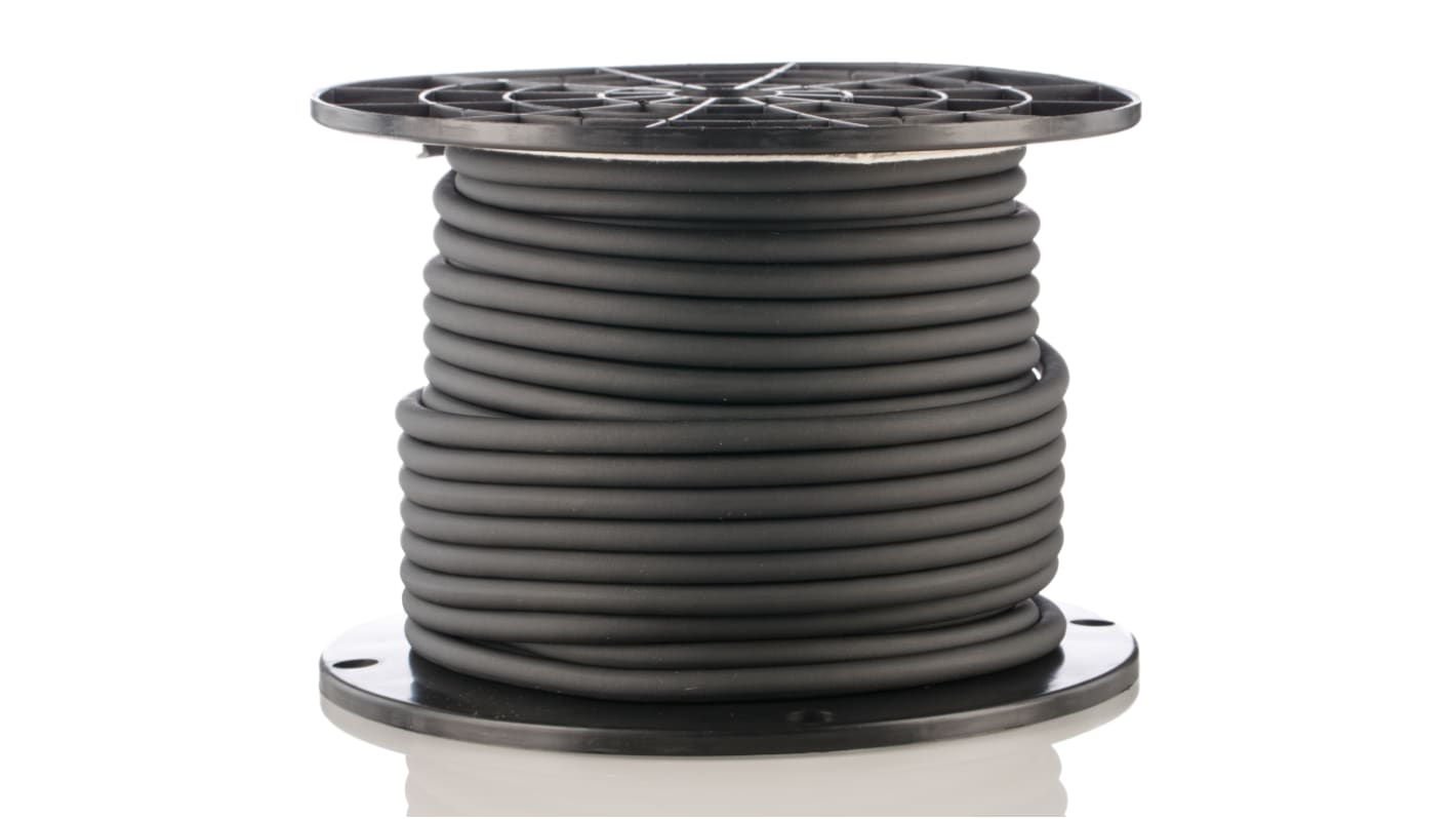 1192A B59100 Belden Screened 4 Core Microphone Cable, 0.2 mm² CSA, 6.22mm od, 30m, Black RS