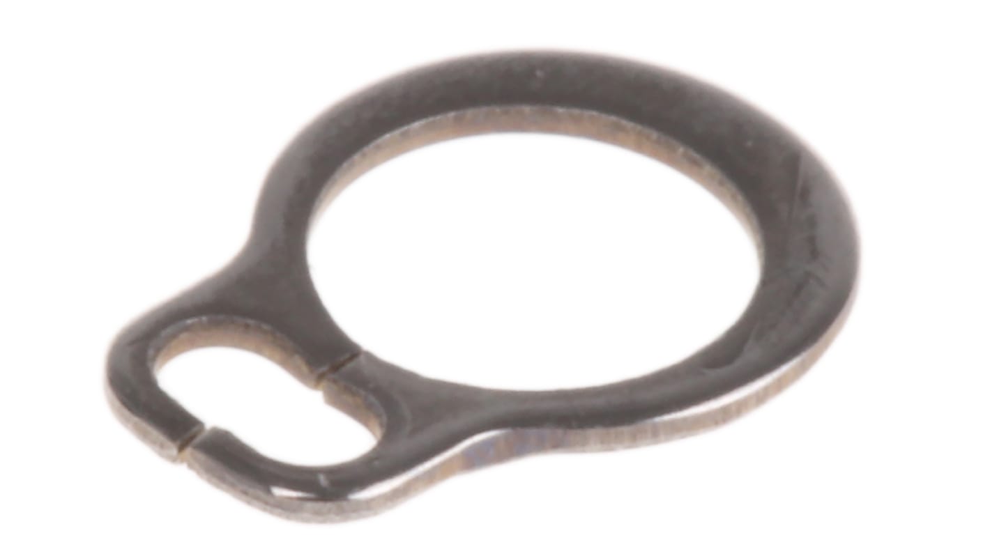 RS PRO Stainless Steel External Circlip, 4mm Shaft Diameter, 3.8mm Groove Diameter