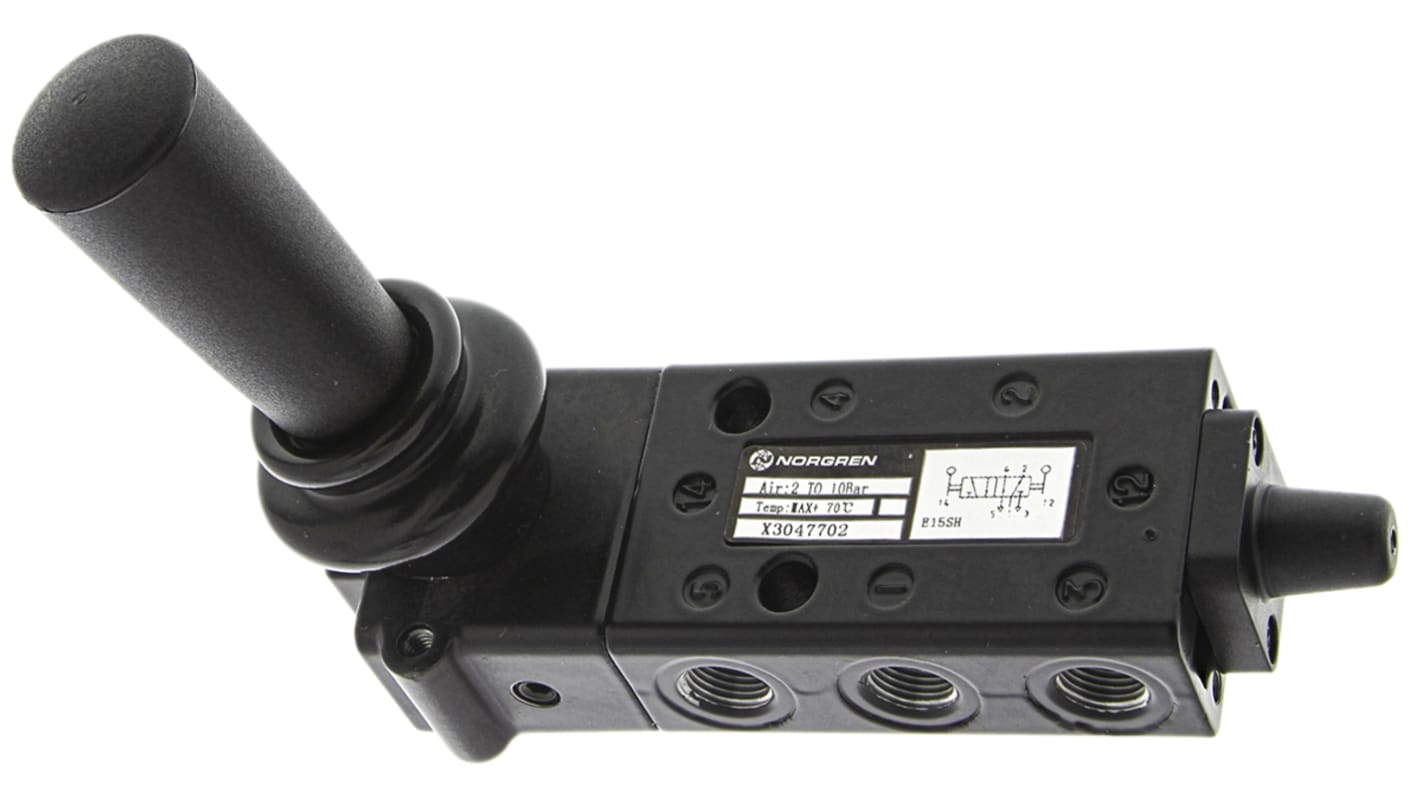 X3047702 Lever 5/2 Pneumatic Manual Control Valve X30 Series