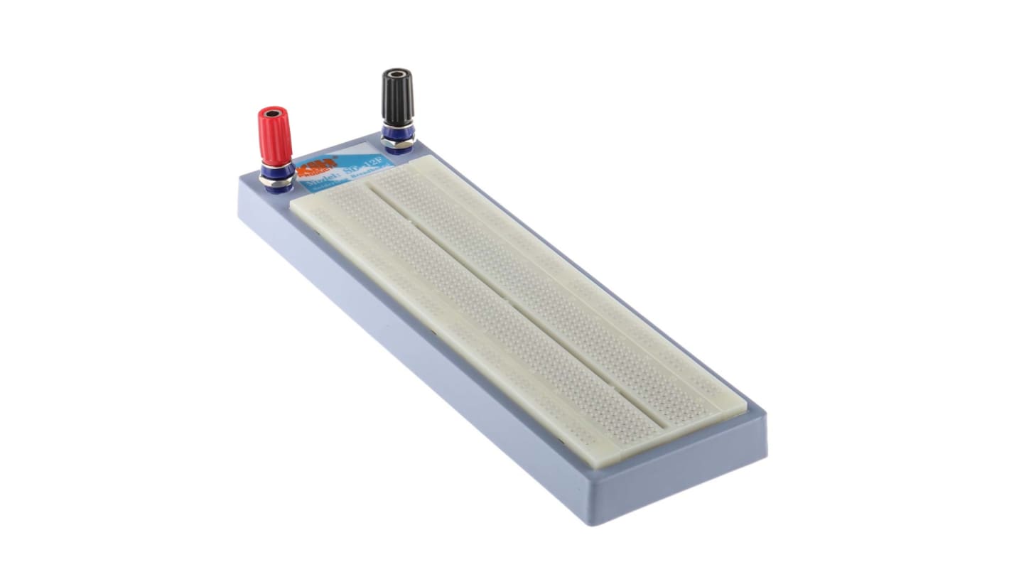 Eksperimentalplade (breadboard) Prototypekort, 201 x 64 x 18.5mm