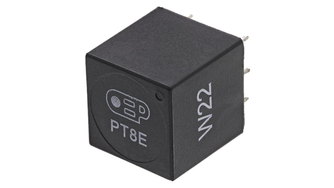 OEP Through Hole Pulse Transformer 2:1+1 Turns Ratio, 4Ω Prim. Resistance