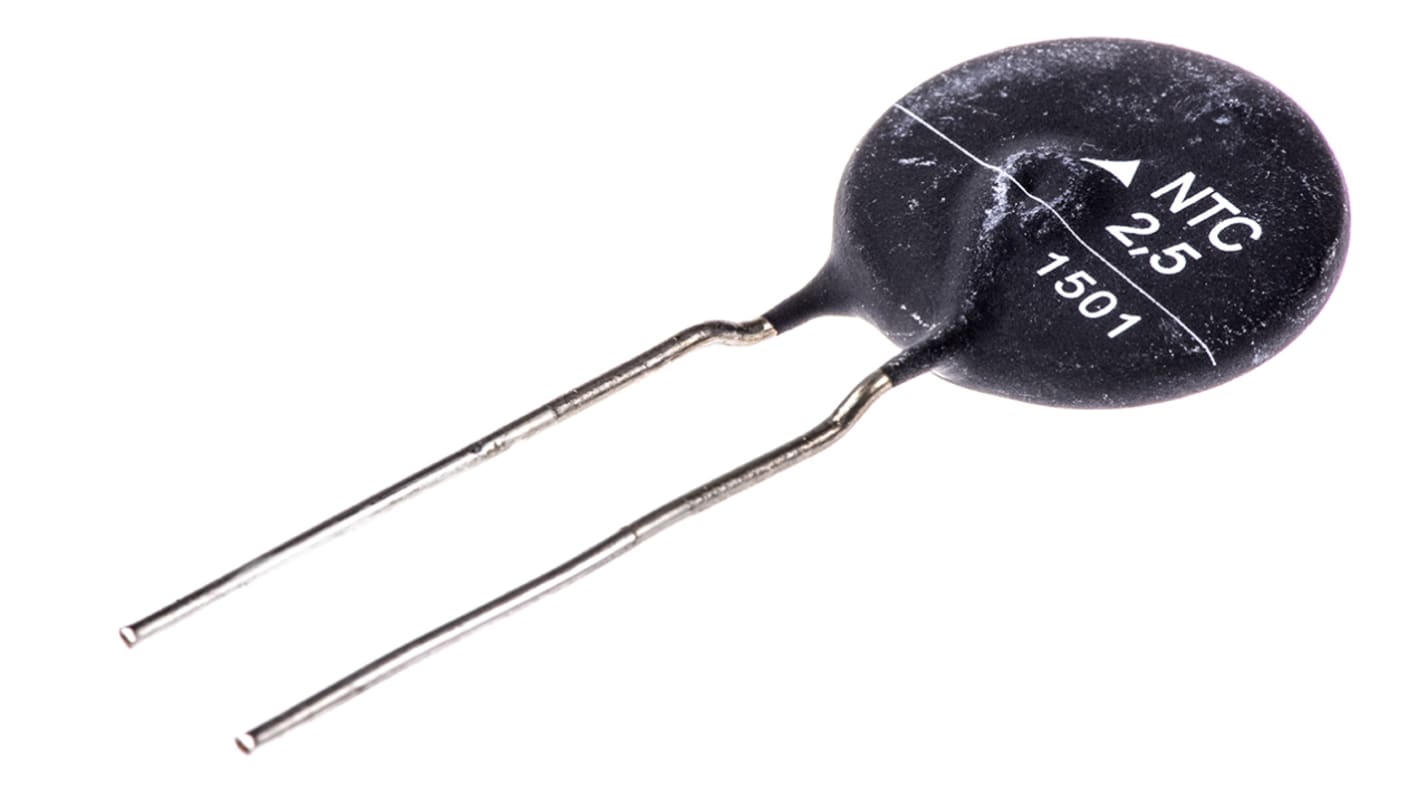 EPCOS B57364S0***M0** Thermistor, NTC, 2.5Ω, 100s, Toleranz ±20%, 5100mW, 21 x 7mm