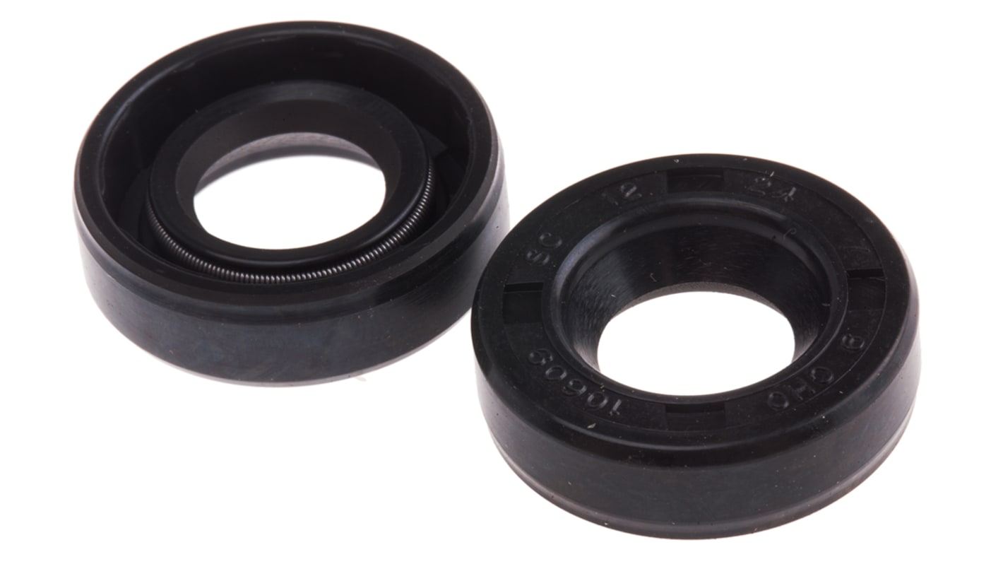 RS PRO Nitrile Rubber Seal, 12mm ID, 24mm OD, 7mm