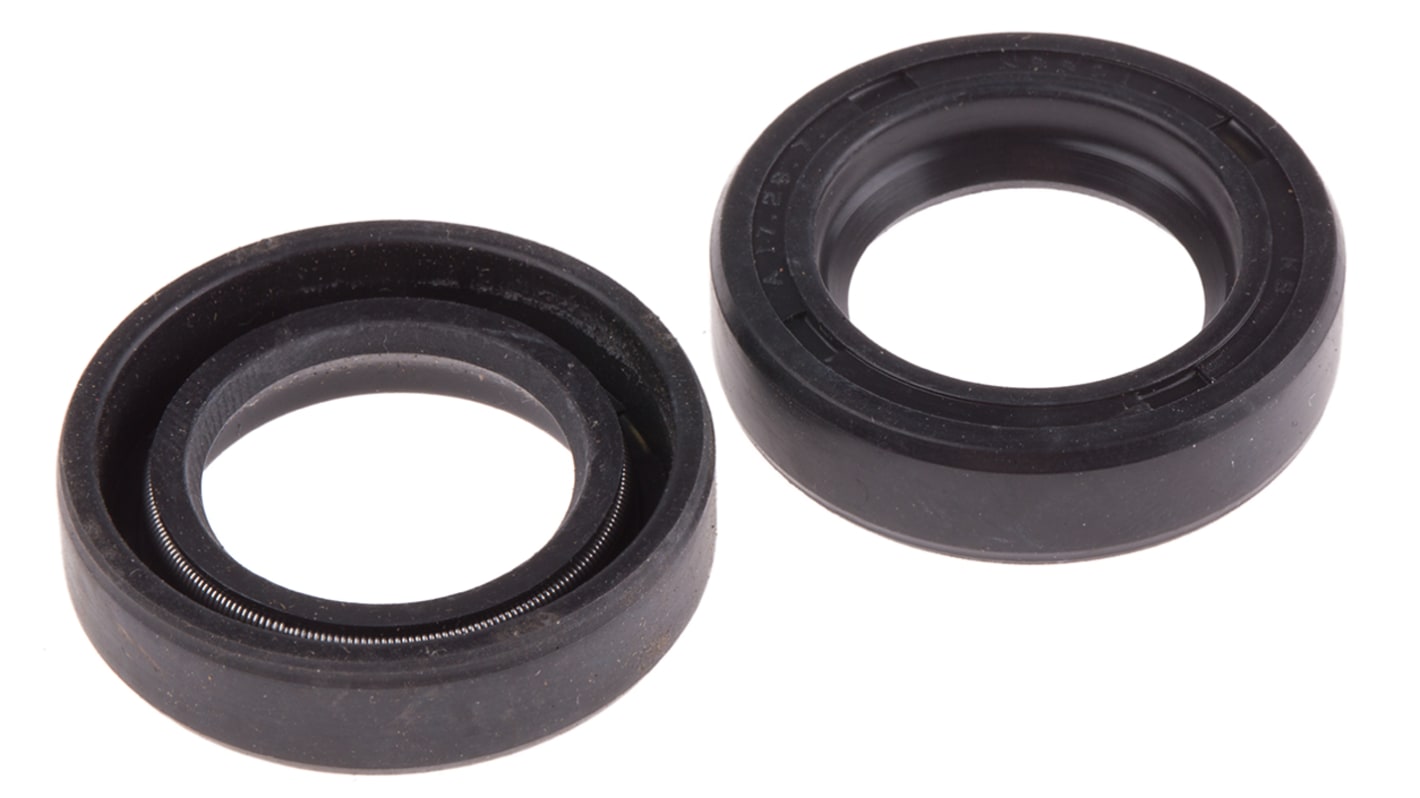 RS PRO Nitrile Rubber Seal, 17mm ID, 28mm OD, 7mm