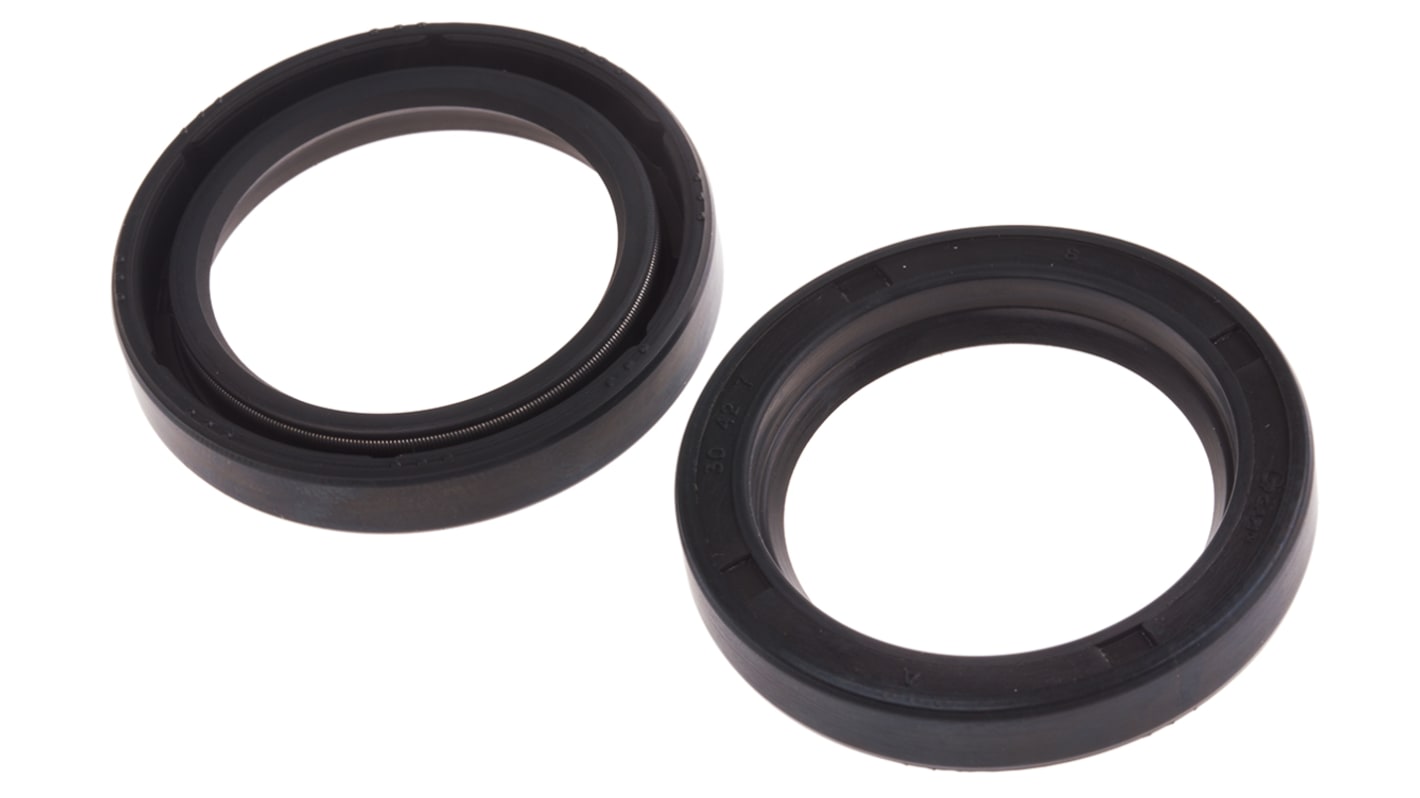 RS PRO Nitrile Rubber Seal, 30mm ID, 42mm OD, 7mm