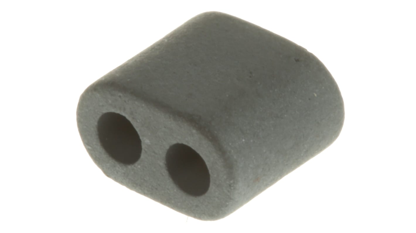 Noyau de ferrite double ouverture , , pour câble de diamètre 1.7mm, 192Ω, B62152