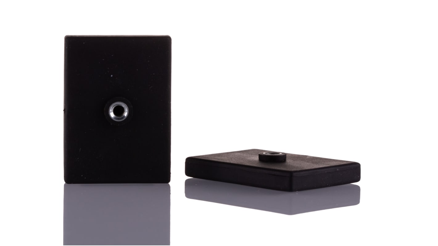 Neodymový magnet Hrníčková Závitový otvor M4, délka: 43mm 8.5kg, tloušťka: 6mm, 1 x M4 31mm Eclipse