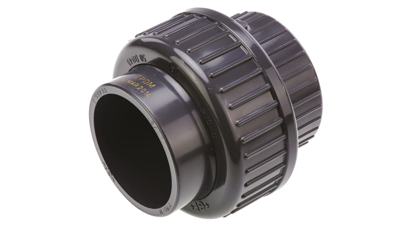 729511109 Fischer Straight Union PVC & ABS Cement Fitting, 11