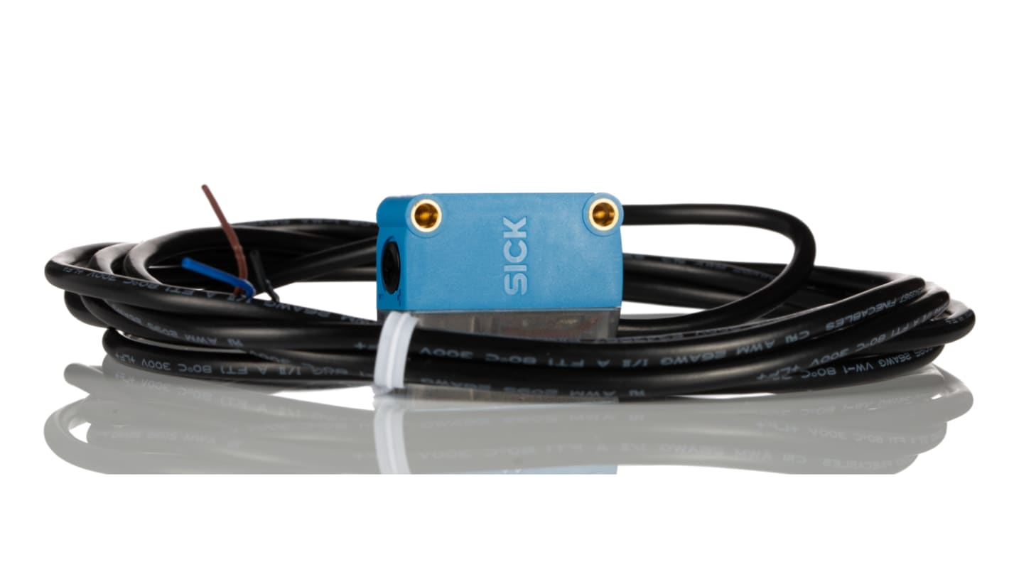 Sick Energetic Photoelectric Sensor, Block Sensor, 250 mm → 300 mm Detection Range