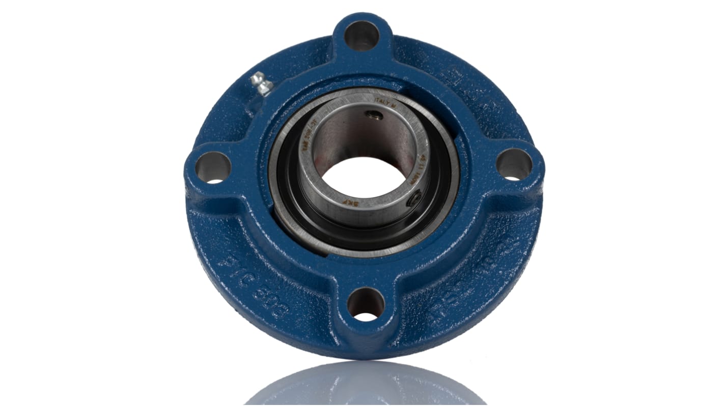 4 Hole Flange Bearing Unit, FYC 40 TF, 40mm ID