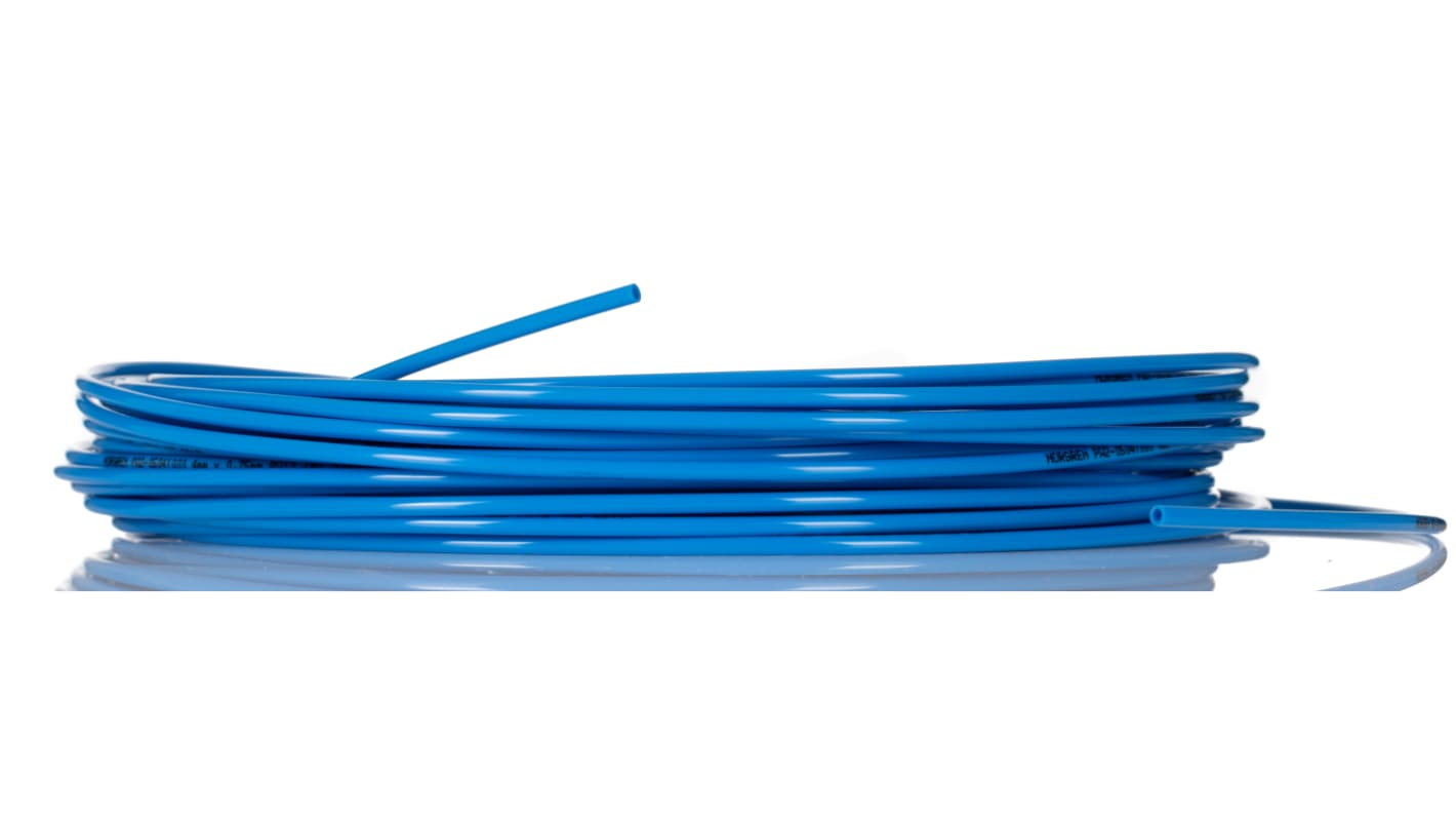 Tuyau à air comprimé Norgren, 4mm x 2.5mm x 25m Bleu en Plastique