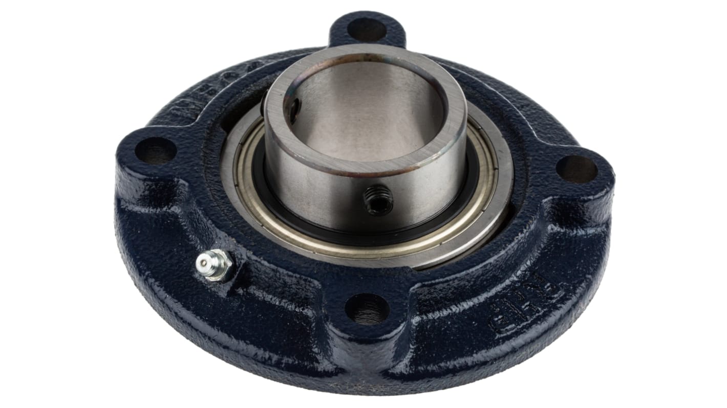 4 Hole Flange Bearing Unit, MFC40, 40mm ID