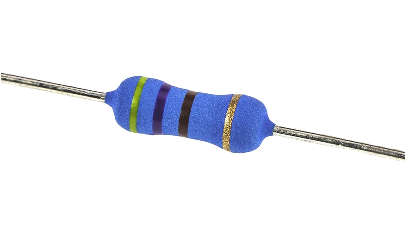 TE Connectivity 470Ω Metal Oxide Resistor 1W ±5% ROX1SJ470R