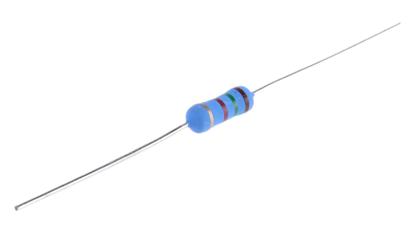 Resistencia TE Connectivity, de 1.5kΩ ±5%, 1W, Serie ROX1S