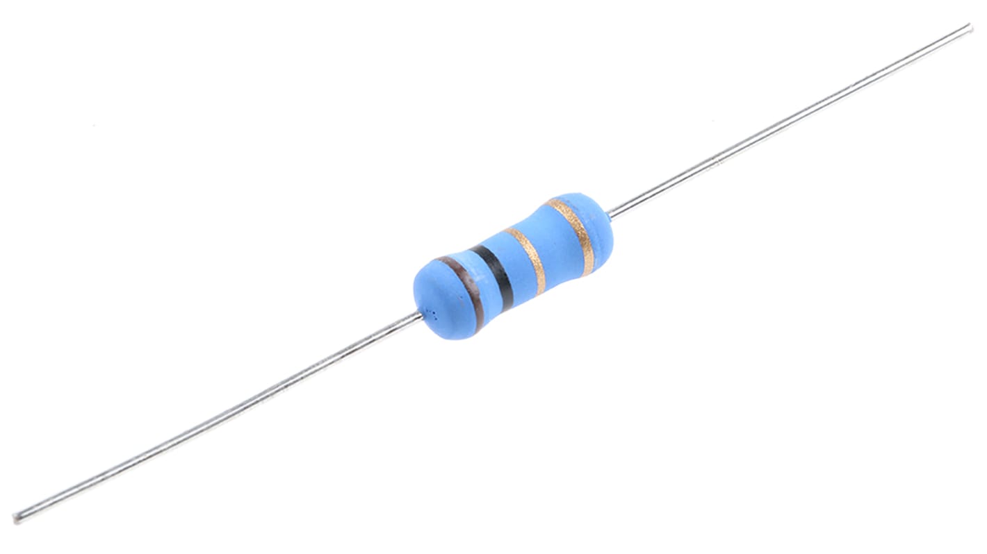 TE Connectivity 1Ω Metal Oxide Resistor 2W ±5% ROX2SJ1R0