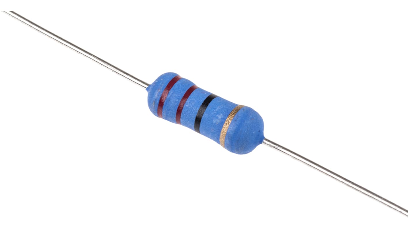 TE Connectivity 22Ω Metal Oxide Resistor 2W ±5% ROX2SJ22R