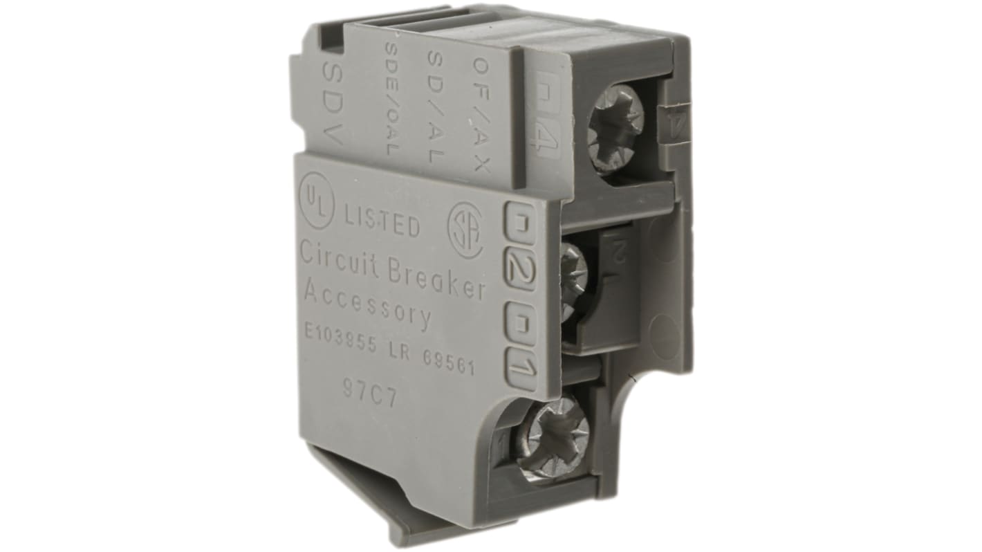 Contatto ausiliario Schneider Electric, 1 contatto, 1 N/C + 1 N/A, montaggio a clip, serie Multi 9