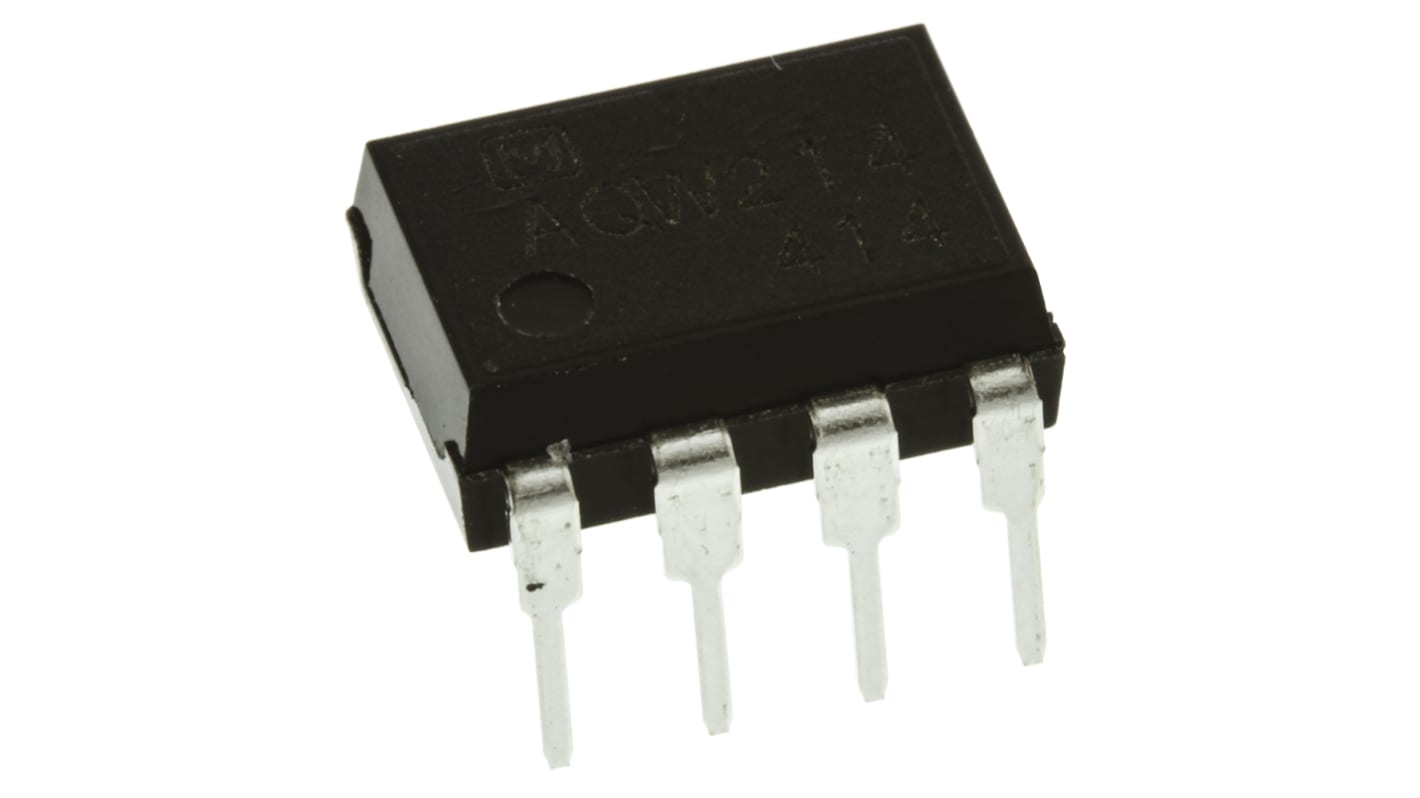 Relé de estado sólido Panasonic, contactos DPST, control 1,14 → 1,5 V, 0,1 A máx., montaje en PCB