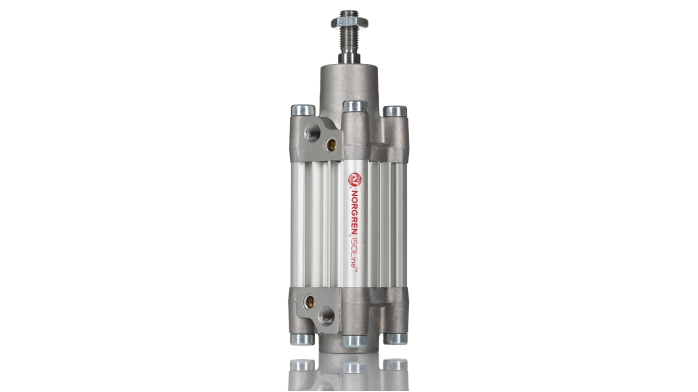 Norgren Double Acting Cylinder - 802032, 32mm Bore, 25mm Stroke, PRA Series, Double Acting