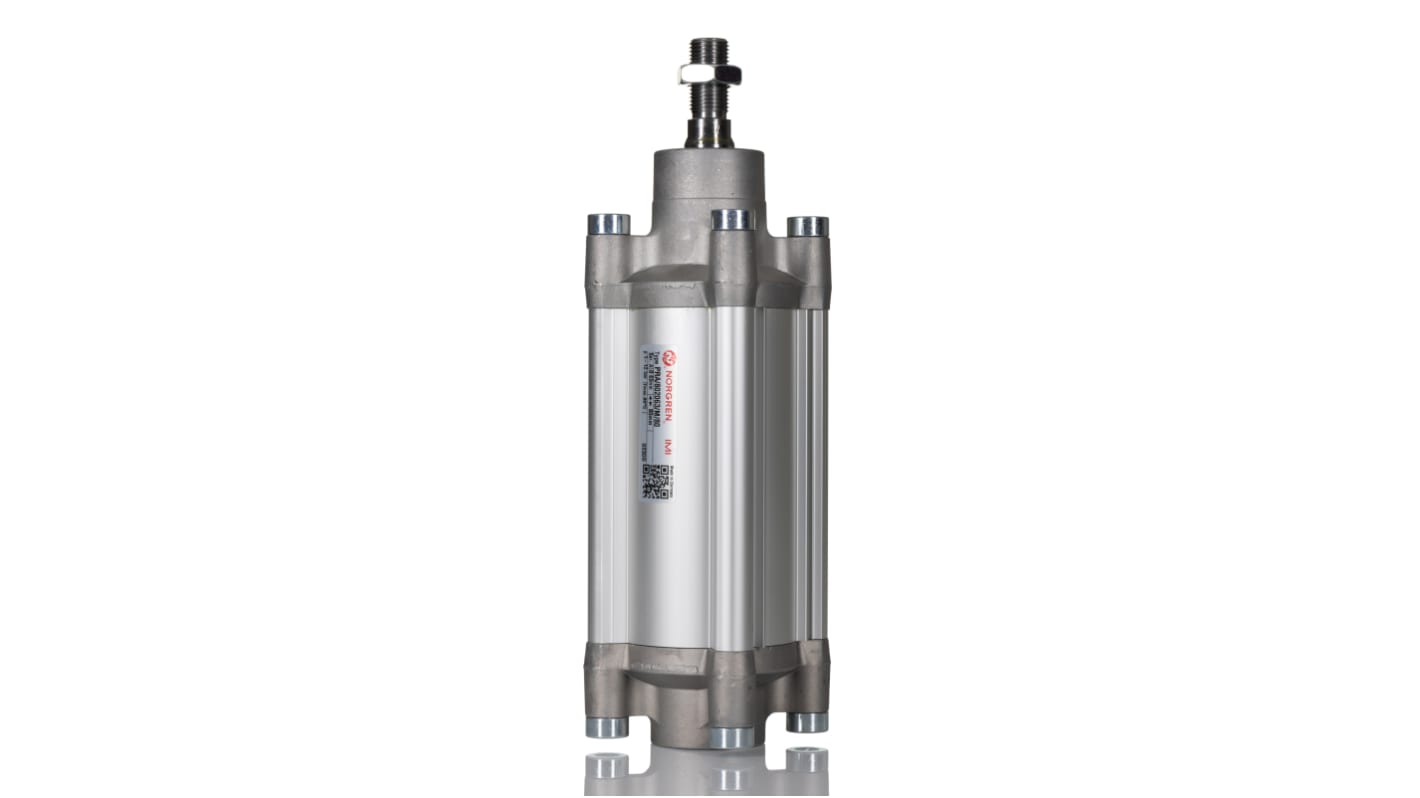 Norgren Double Acting Cylinder - 802063, 63mm Bore, 80mm Stroke, PRA Series, Double Acting