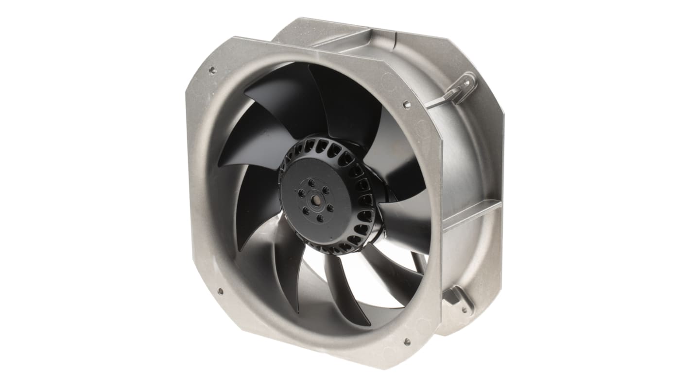 Ventilateur axial W2E200H ebm-papst 230 V ac, 935m³/h, 225 x 225 x 80mm, 64W