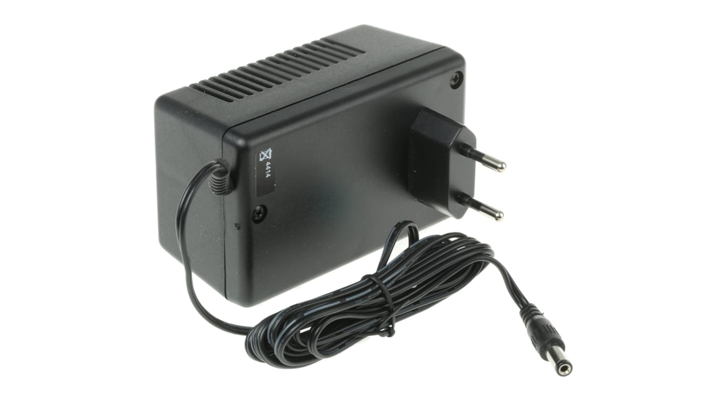 Mascot 10W Plug-In AC/DC Adapter 24V dc Output, 416mA Output