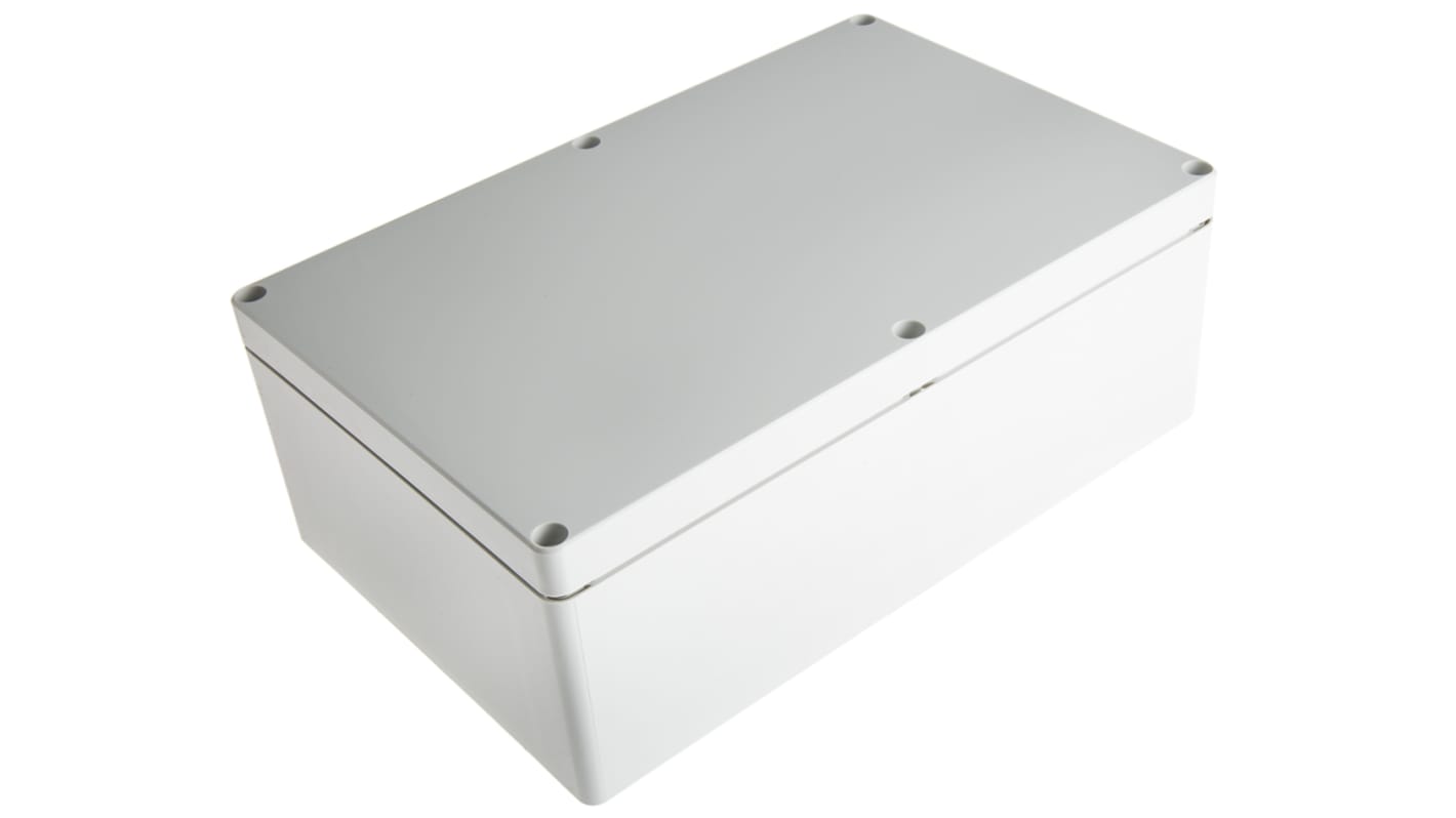 Caja Fibox de Policarbonato Gris, 250 x 160 x 90mm, IP67