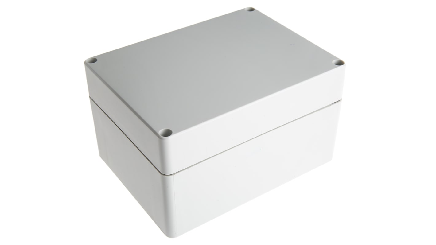 Caja Fibox de Policarbonato Gris, 160 x 120 x 90mm, IP67