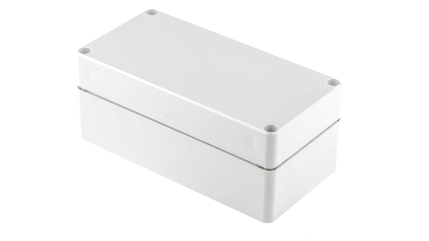 Caja Fibox de Policarbonato Gris, 160 x 80 x 65mm, IP67