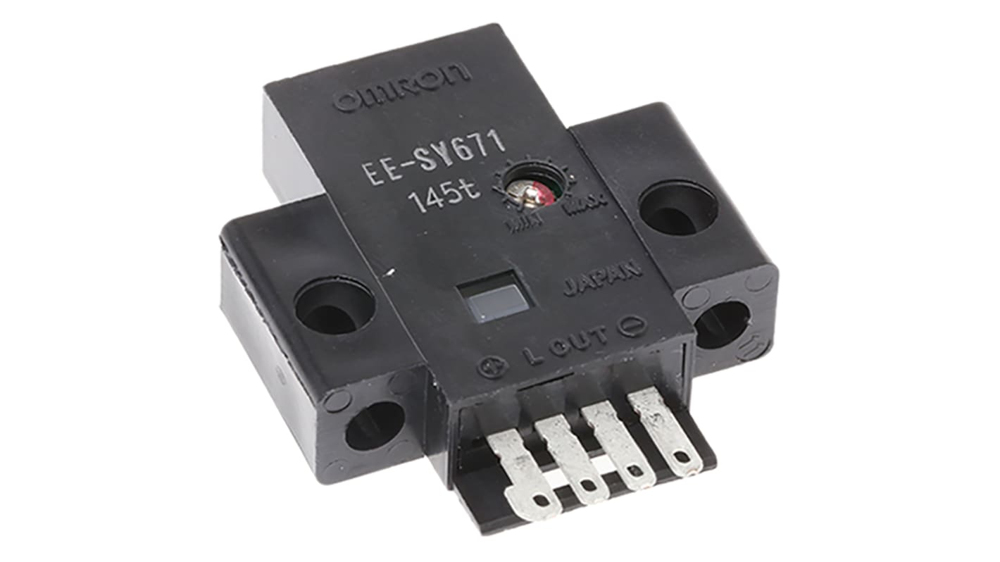 Omron Retroreflective Photoelectric Sensor, Block Sensor, 1 mm → 5 mm Detection Range