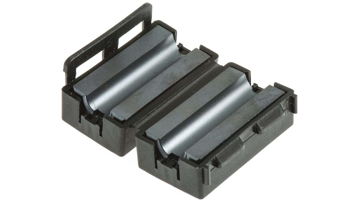 Fair-Rite Openable Ferrite Sleeve, 17.9 x 9.2 x 32.2mm, For EMI Suppression, Apertures: 1, Diameter 6.6mm