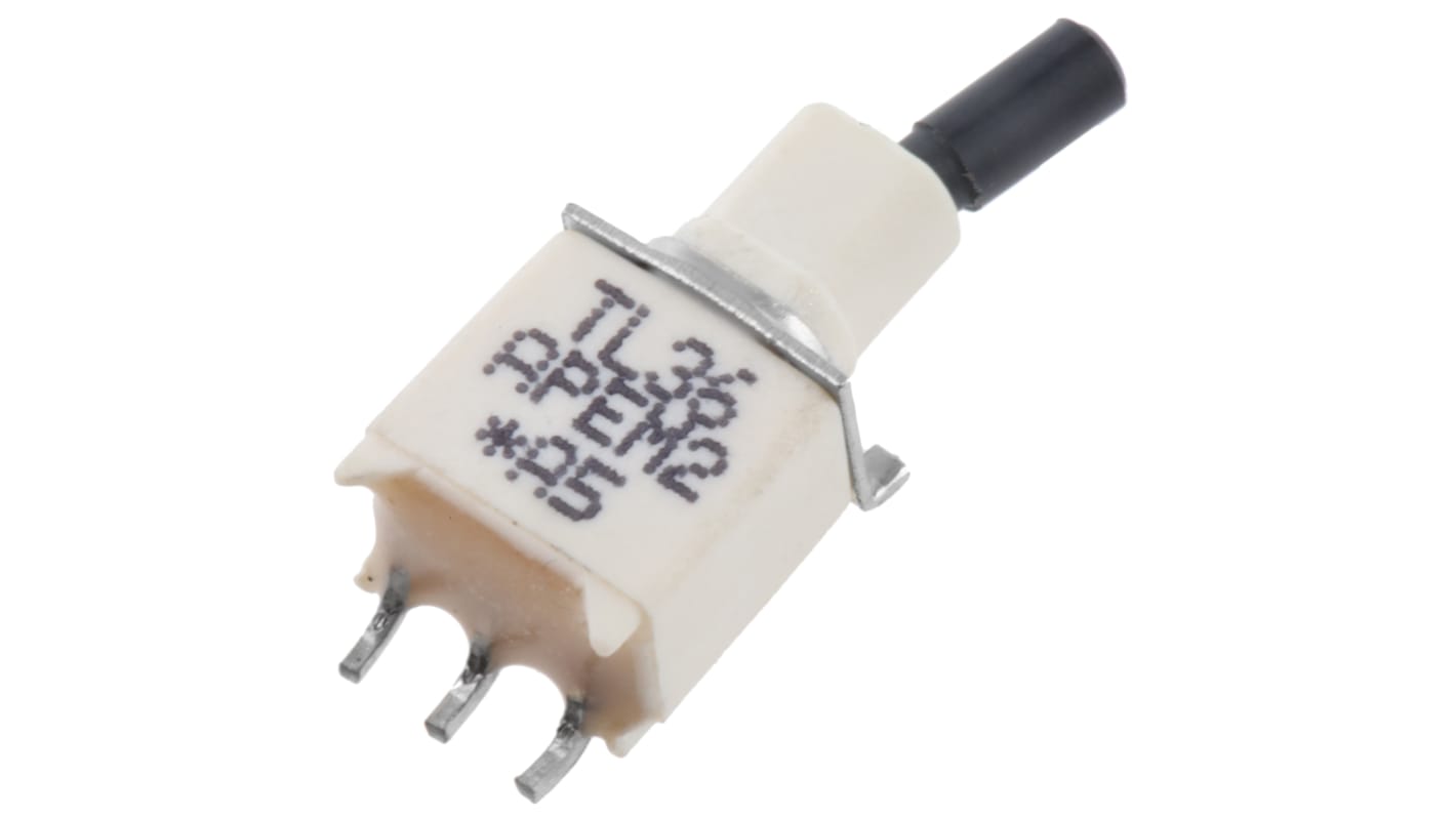 APEM Toggle Switch, PCB Mount, On-On, SPDT, Surface Mount Terminal